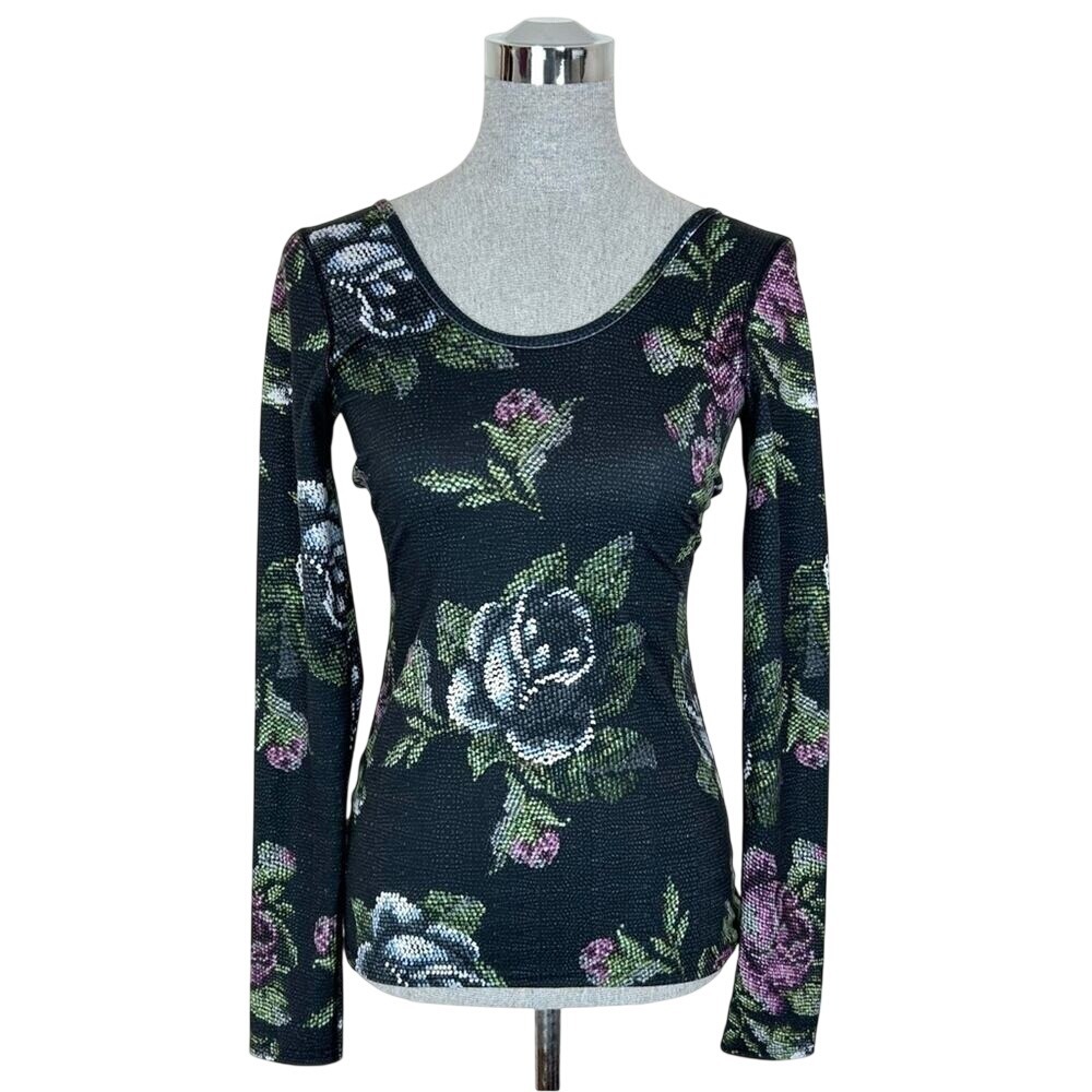 Lululemon Floral Long Sleeve Top